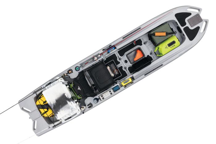 2021 Ascend 133X Yak-Power Sit-On Exclusive Auto Marine outdoors kayaking