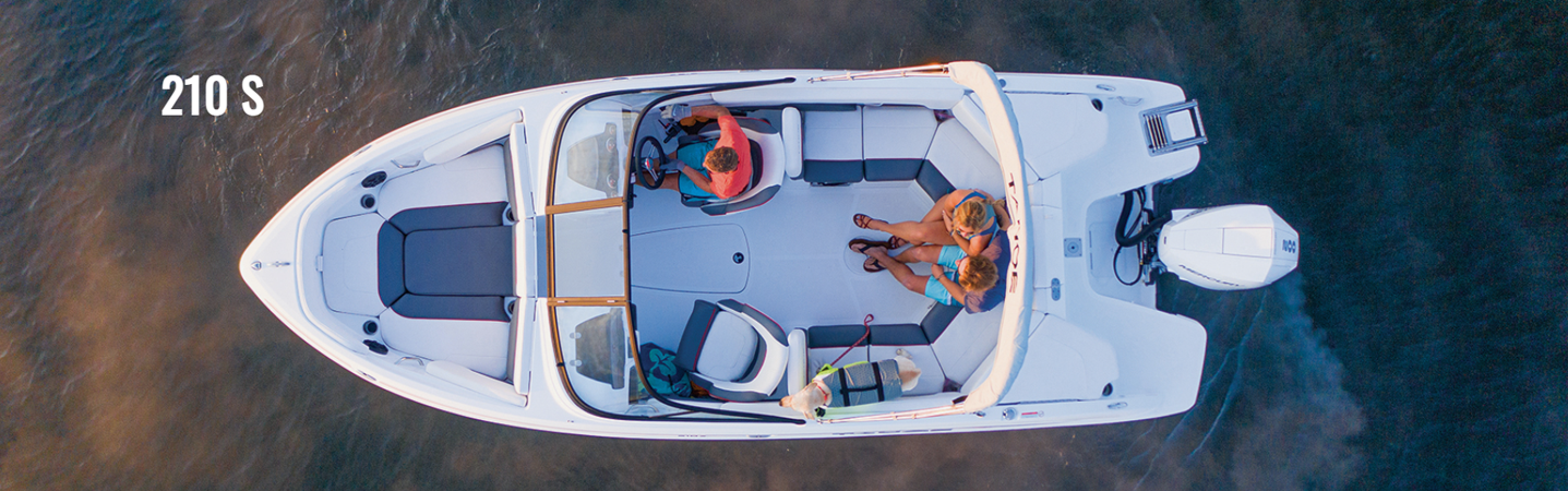 2022 Tahoe 210 S Runabout Bowrider Boat Exclusive Auto Marine Power Boat Outboard Sport Series