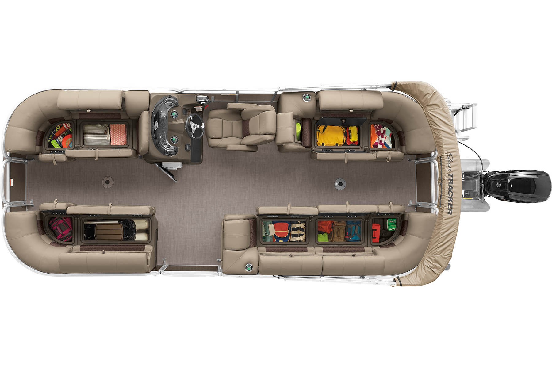 2022 Suntracker Party Barge 22 Exclusive Auto Marine recreational pontoon power boat outboard