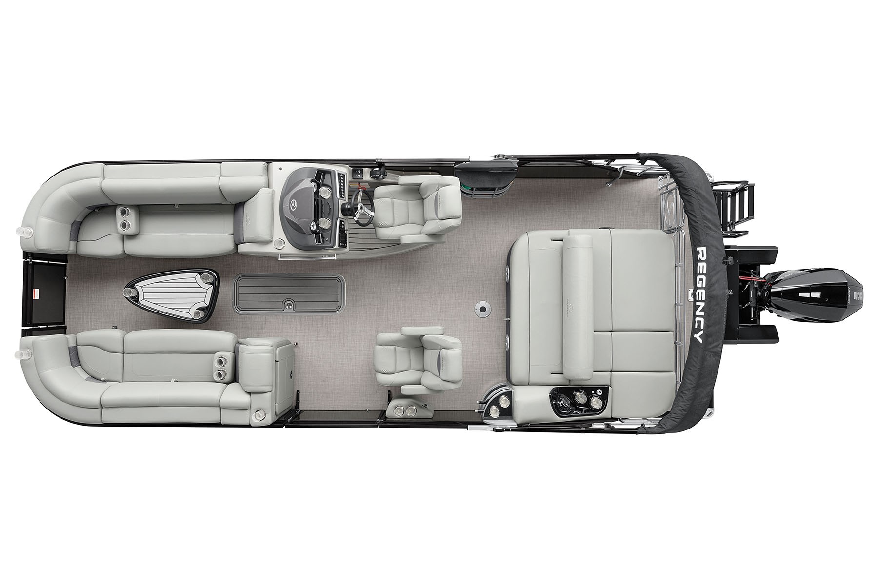 2022 Regency 230 LE3 Sport Exclusive Auto Marine Luxury Pontoon power boat outboard motor