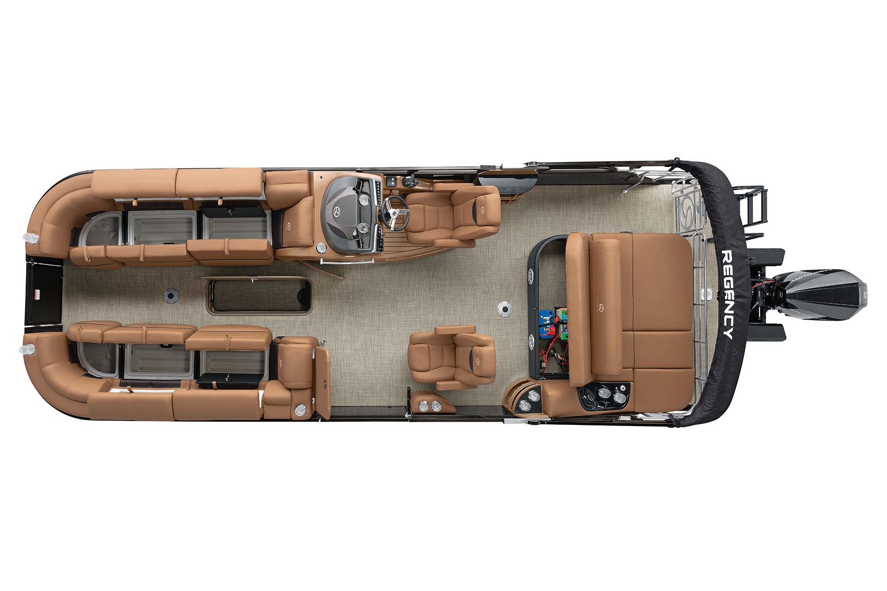 2022 Regeny 250 LE3 Sport Exclusive Auto Marine Luxury pontoon power boat outboard motor