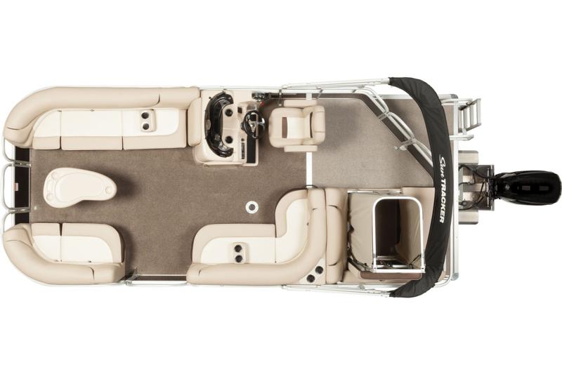 2016  SunTracker Party Barge 22 RF XP3 Pre-owned boat Exclusive Auto Marine used pontoon boat