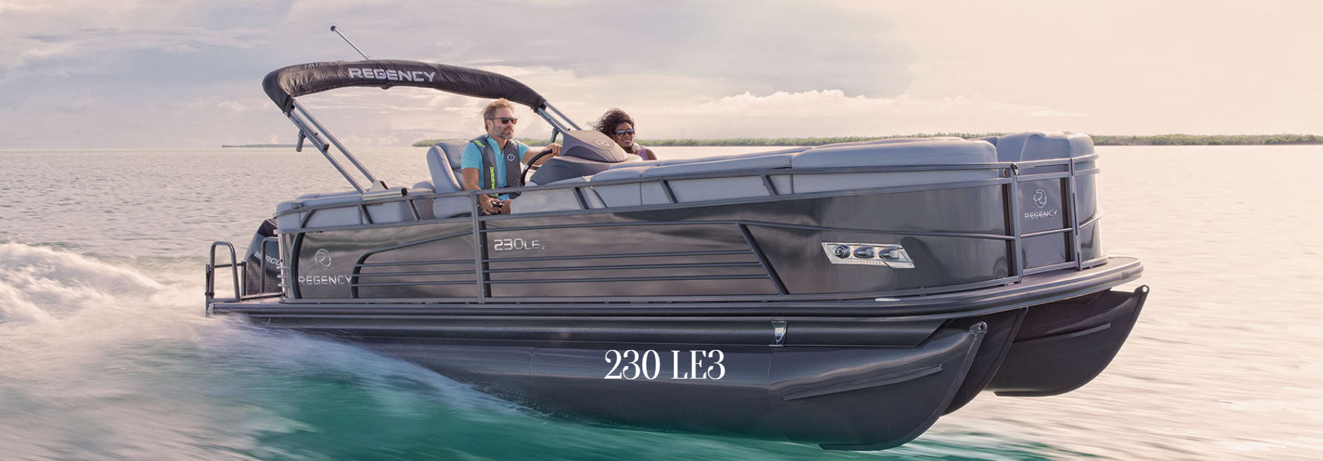 2022 Regency 230 LE3 Exclusive Auto Marine Luxury Pontoon power boat outboard motor