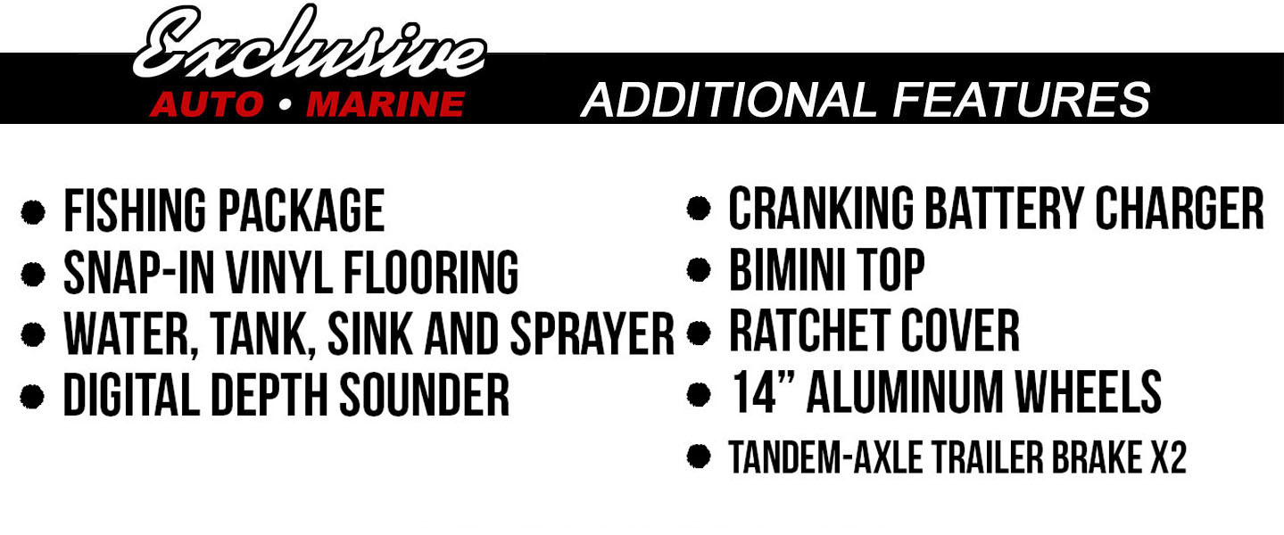 2022 Tahoe 1950 Fiberglass Runabout Bowrider Power Boat Exclusive Auto Marine Outboard Deck Series