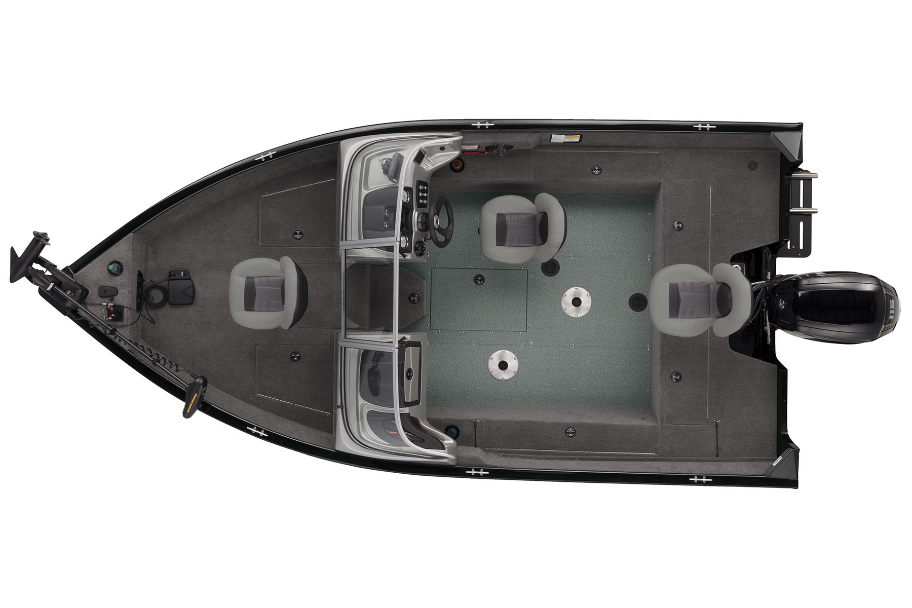 2019 Tracker ProGuide 165 WalkThru Pre-owned boats Exclusive Auto Marine aluminum fishing outboard power boat