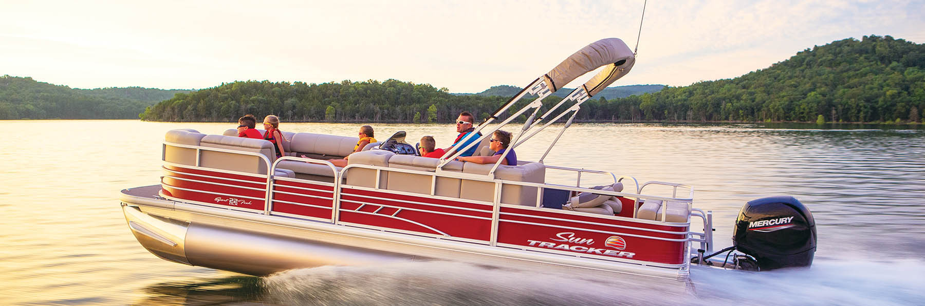 2022 Suntracker SportFish 22 Exclusive Auto Marine fishing pontoon power boat outboard