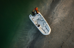 2018 Bayliner Element E16 used boats Exclusive Auto Marine deck boat bowrider fiberglass boat