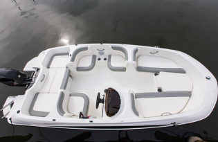 2018 Bayliner Element E16 used boats Exclusive Auto Marine deck boat bowrider fiberglass boat