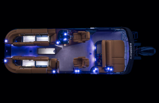 2022 Regeny 250 LE3 Sport Exclusive Auto Marine Luxury pontoon power boat outboard motor