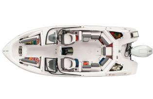 2022 Tahoe 210 S Runabout Bowrider Boat Exclusive Auto Marine Power Boat Outboard Sport Series