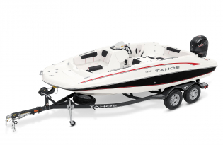 2022 Tahoe 1950 Fiberglass Runabout Bowrider Power Boat Exclusive Auto Marine Outboard Deck Series