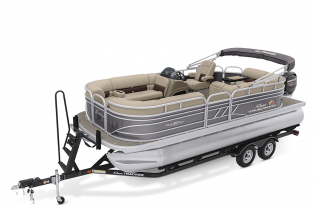 2022 Suntracker Party Barge 20 Exclusive Auto Marine recreational pontoon power boat outboard