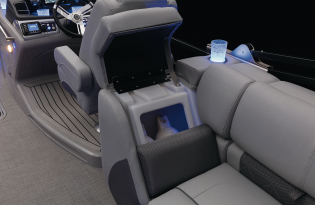 2022 Regency 230 LE3 Exclusive Auto Marine Luxury Pontoon power boat outboard motor