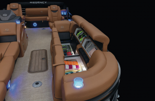 2022 Regeny 250 LE3 Sport Exclusive Auto Marine Luxury pontoon power boat outboard motor