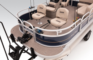 2022 Suntracker BASS BUGGY® 16 XL SELECT Exclusive Auto Marine pontoon boat powerboat fishing boat