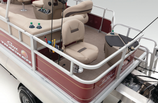 2022 Suntracker BASS BUGGY® 18 DLX Exclusive Auto Marine pontoon boat  power boat fishing boat