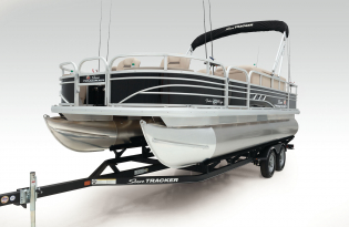 2021 Fishin' Barge 20 Exclusive Auto Marine pontoon boat fishing boat