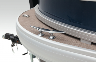 2022 SunTracker Fishin'Barge 22 Exclusive Auto Marine fishing pontoon outboard power boat