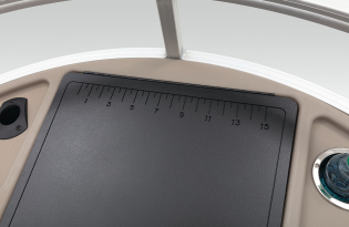 2022 SunTracker Fishin'Barge 22 Exclusive Auto Marine fishing pontoon outboard power boat