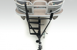 2022 Suntracker Fishin' Barge 22 XP3 Exclusive Auto Marine fishing pontoon power boat outboard