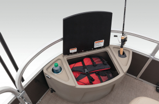 2022 Suntracker Fishin' Barge 22 XP3 Exclusive Auto Marine fishing pontoon power boat outboard