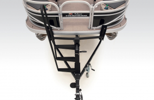 2022 Suntracker Fishin' Barge 24 DLX Exclusive Auto Marine fishing pontoon power boat outboard