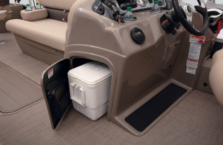 2022 Suntracker Fishin' Barge 24 DLX Exclusive Auto Marine fishing pontoon power boat outboard