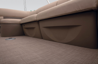 2022 Suntracker Fishin' Barge 24 DLX Exclusive Auto Marine fishing pontoon power boat outboard