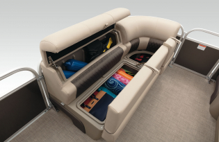 2022 Suntracker Party Barge 20 Exclusive Auto Marine recreational pontoon power boat outboard