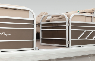 2021 PARTY BARGE 22 DLX Exclusive Auto Marine pontoon boat