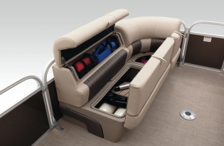 2022 Suntracker Party Barge 22 Exclusive Auto Marine recreational pontoon power boat outboard