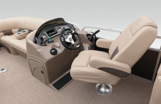 2021 PARTY BARGE 22 DLX Exclusive Auto Marine pontoon boat