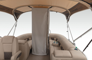 2021 PARTY BARGE 22 DLX Exclusive Auto Marine pontoon boat