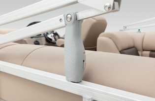 2021 PARTY BARGE 22 DLX Exclusive Auto Marine pontoon boat