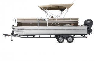 2021 PARTY BARGE 22 DLX Exclusive Auto Marine pontoon boat