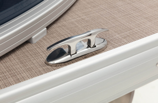 2022 SunTracker Party Barge 22 RF XP3 Exclusive Auto Marine recreational pontoon aluminum power boats outboard