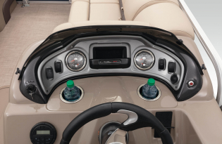 2022 SunTracker Party Barge 22 RF XP3 Exclusive Auto Marine recreational pontoon aluminum power boats outboard