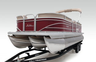 2022 Suntracker Party Barge 22 XP3 Exclusive Auto Marine recreational pontoon power boat outboard