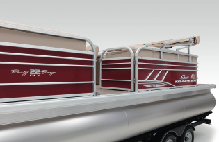 2022 Suntracker Party Barge 22 XP3 Exclusive Auto Marine recreational pontoon power boat outboard