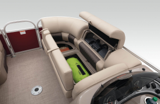 2022 Suntracker Party Barge 22 XP3 Exclusive Auto Marine recreational pontoon power boat outboard