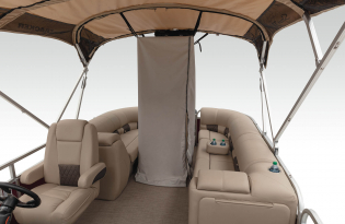 2022 Suntracker Party Barge 22 XP3 Exclusive Auto Marine recreational pontoon power boat outboard