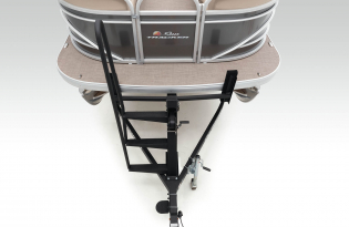 2022 SunTracker Party Barge 24 RF Exclusive Auto Marine recreational pontoon aluminum power boats outboard