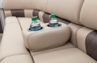 2022 SunTracker Party Barge 24 RF Exclusive Auto Marine recreational pontoon aluminum power boats outboard