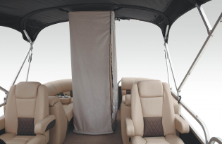 2022 SunTracker Party Barge 24 RF Exclusive Auto Marine recreational pontoon aluminum power boats outboard