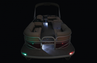 2022 Suntracker SportFish 22 Exclusive Auto Marine fishing pontoon power boat outboard