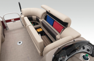 2022 Suntracker SportFish 22 Exclusive Auto Marine fishing pontoon power boat outboard