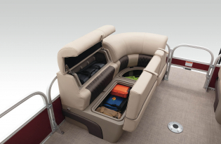 2022 Suntracker SportFish 22 Exclusive Auto Marine fishing pontoon power boat outboard