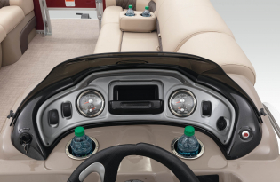 2022 Suntracker SportFish 22 Exclusive Auto Marine fishing pontoon power boat outboard