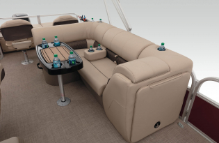 2022 Suntracker SportFish 22 Exclusive Auto Marine fishing pontoon power boat outboard