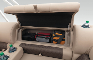 2022 Suntracker SportFish 22 Exclusive Auto Marine fishing pontoon power boat outboard